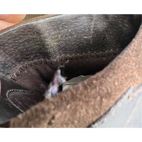 Born B64623 Pittina Summerborn Together Brown Suede Mules Clogs shoes Women's 6 - Picture 10 of 10